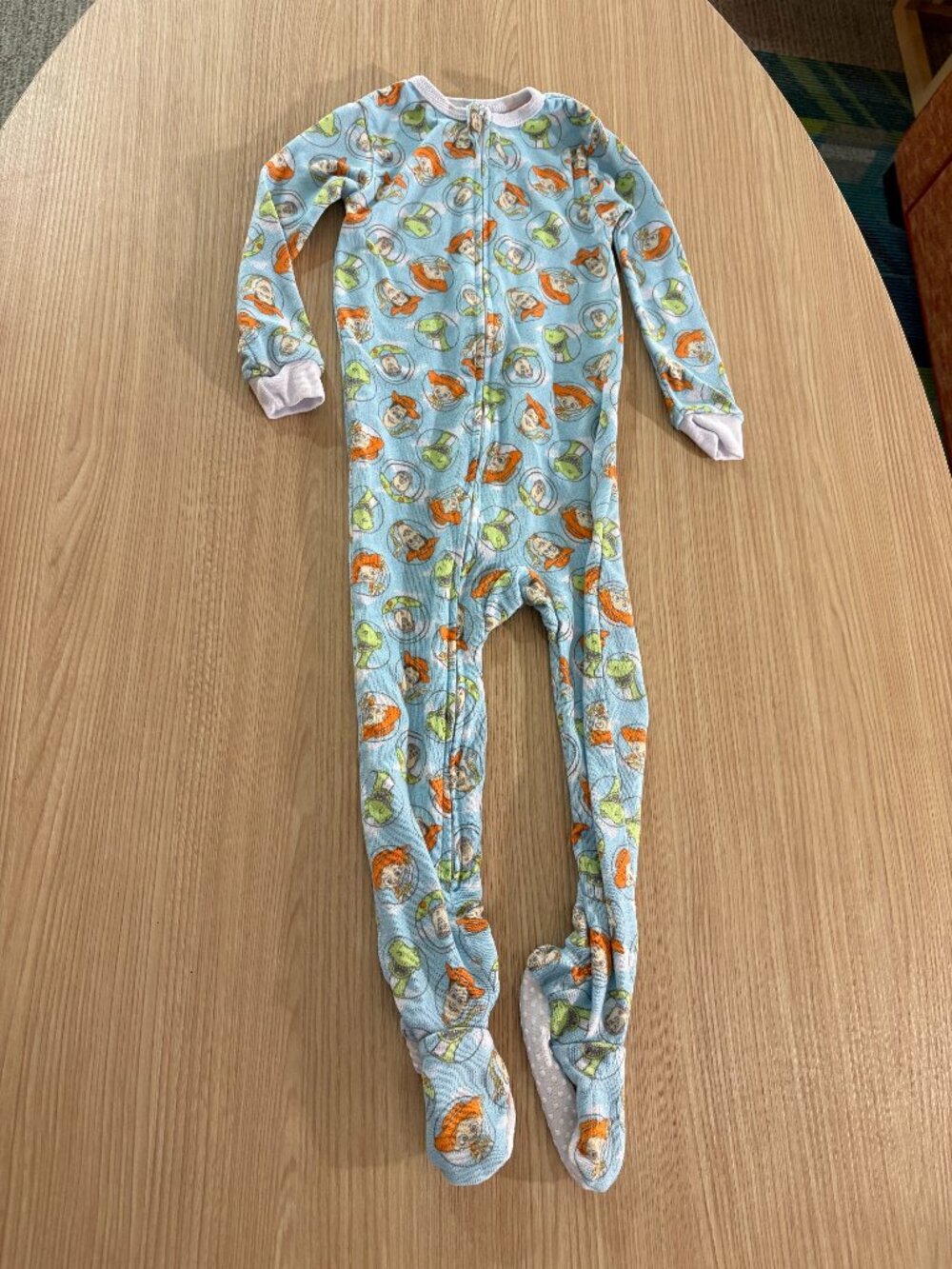 Disney Baby Toy Story Footed Sleeper Pajamas 18 Months Blue Woody Buzz Jessie